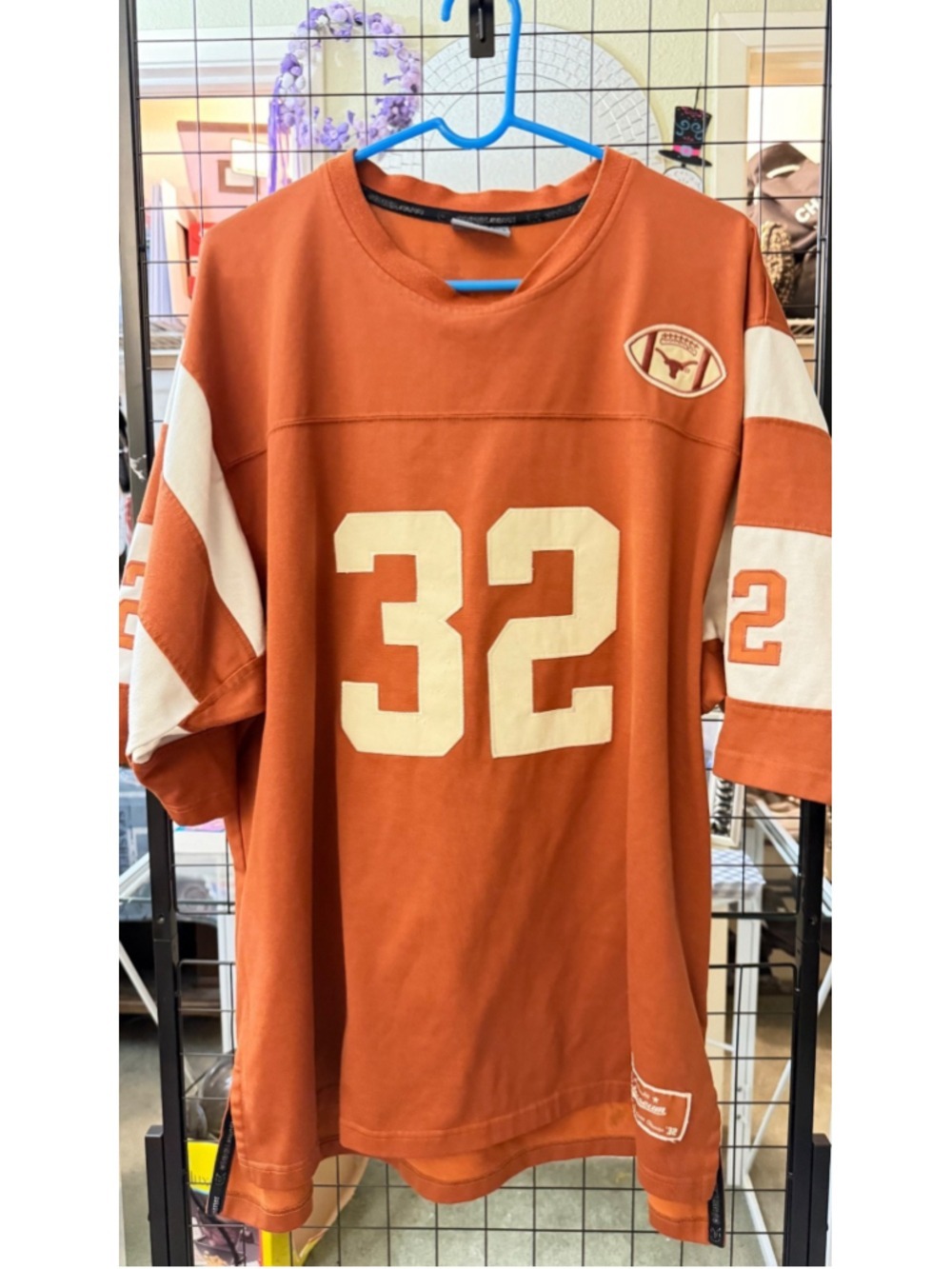 Colosseum Athletics Texas Longhorns football jersey XL